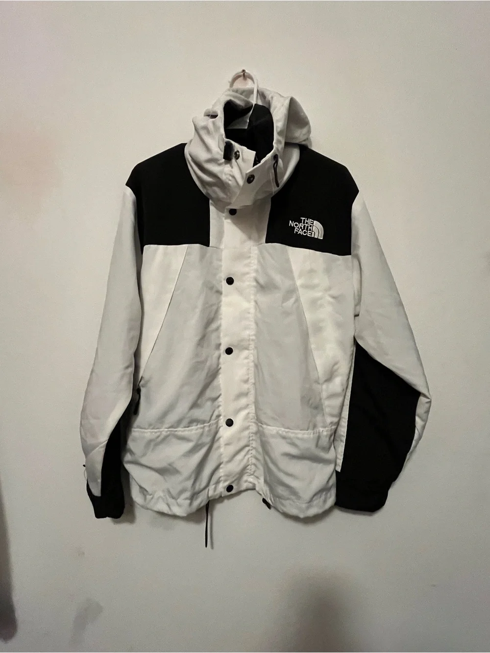 The North Face Men’s Two-Tone Black & White Hooded Jacket